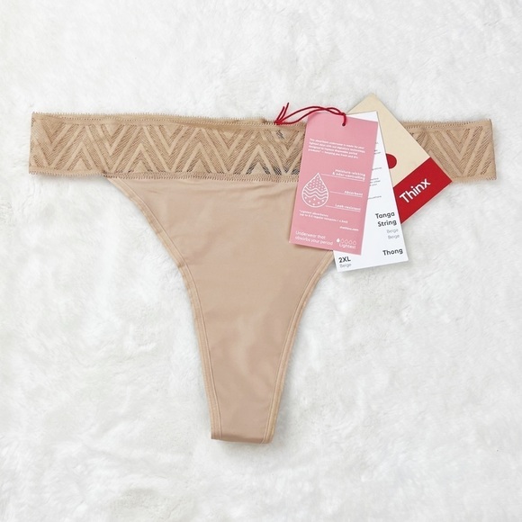 NWT Thinx Thong Period Underwear for Women - Picture 2 of 5